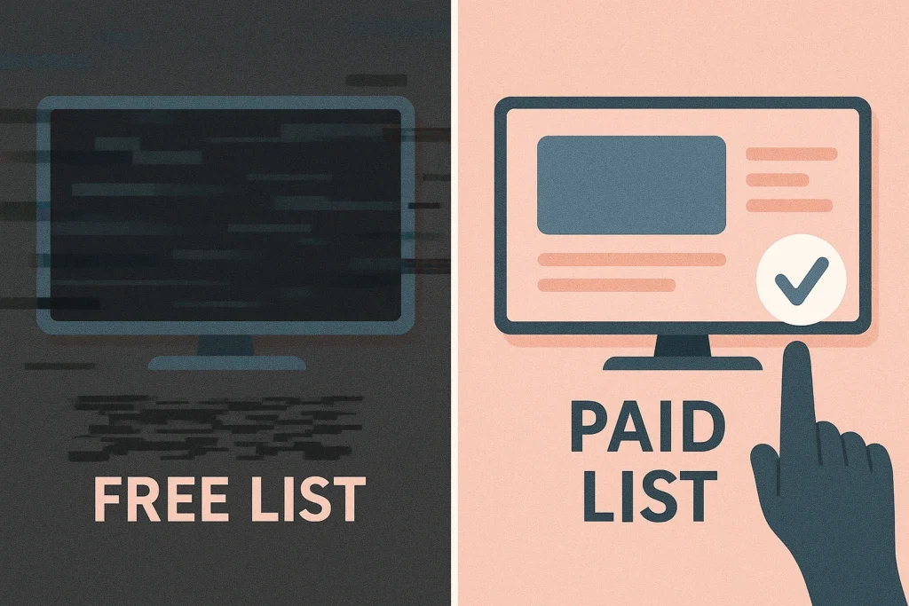 Differenze tra Liste IPTV Gratuite e a Pagamento